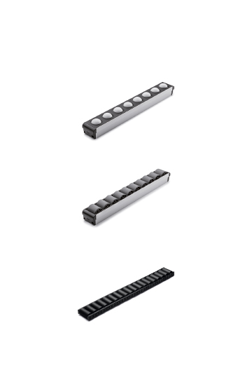 Modular roller tracks